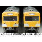 マイクロエース (N) A6632 西武701系 イエロー 基本4両セット 返品種別B