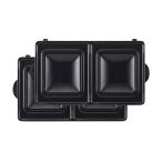 ビタントニオ スクエアホットサンドプレート 2枚組 Vitantonio ビタントニオ専用オプションプレート PVWH-20-SH 返品種別A