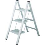 ショッピングdsi 長谷川工業 スリムステップ 3段 シルバー(他商品との同時購入不可)メーカー直送品(沖縄県・離島はお届け対象外となります) SJ-3d(SI) 返品種別B