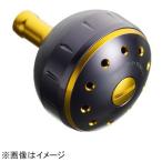 シマノ 夢屋 アルミラウンド型パワーハンドルノブ Lサイズ(ブラック/ ゴールド) ノブB  返品種別A