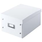 サンワサプライ 組み立て式DVD BOX(ホワイト・W210mm) FCD-MT4WN 返品種別A