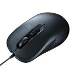  Sanwa Supply проводной голубой LED мышь 5 кнопка ( стальной ) MA-BL114GM возвращенный товар вид другой A