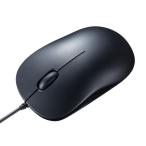 サンワサプライ 有線Type-CブルーLEDマウス(ブラック) MA-BLC194BK 返品種別A