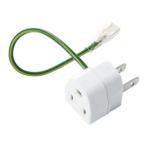  Sanwa Supply 3P-2P изменение адаптер (3P*1 выход *15cm) TAP-AD1N возвращенный товар вид другой A