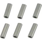 ひめじや アルミクランプ管(アルミスリーブ) 6個入 1.5mm アルミスリ-ブ6コ(1.5mm) 返品種別B