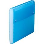 キングジム シンプリーズ ドキュメントファイル(透明) 2282TSP(A4・青) 2282TSPアオ 返品種別A