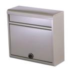 ショッピングチタン グリーンライフ ファミリーポスト スリムタイプ チタングレー 家庭用郵便ポスト(ダイヤル錠付・チタングレー) 郵便受け FH-614D(TGY) 返品種別A