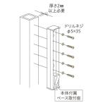 川口技研 支柱ジカ付パーツ ホスクリーン HP-12G 返品種別A
