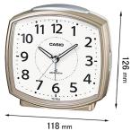 カシオ 目覚まし時計 TQ-740J-9JF 返品種別A
