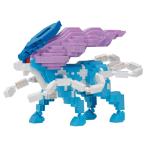 ショッピングデラックス カワダ nanoblock(ナノブロック) ポケットモンスター スイクン デラックスエディション(NBPM_109)ナノブロック 返品種別B