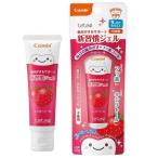 テテオ 歯みがきサポート 新習慣ジェル ストロベリー味 30g コンビ 返品種別A