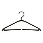 シンコハンガー 折りたたみハンガー(1本) ブラック FOLDING(BK) 返品種別A