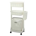  солнечный ko- пластик корзина для белья (3 уровень боковой карман имеется ) PH-401 возвращенный товар вид другой A