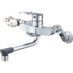 ショッピングed SANEI 壁付き2穴 シングル分岐混合栓(キッチン用) (水栓)SANEI K17111ED-13 返品種別B