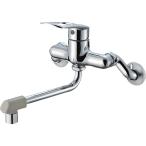 ショッピングed SANEI 壁付き2穴 シングル混合栓(キッチン用) (水栓)SANEI K1700ED-4UR-13 返品種別B