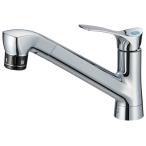 SANEI 台付き1穴 シングル混合栓 ファインバブル付(キッチン用) (水栓)SANEI ワンホールシングルレバー式 K87121ET6JV-13 返品種別B