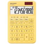  sharp калькулятор 10 колонка ( оттенок желтого ) SHARP цвет * дизайн калькулятор Mini Nice размер модель EL-M336-YX возвращенный товар вид другой A