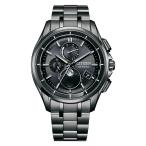 シチズン (国内正規品)アテッサ ダイレクトフライト ムーンフェイズ Black Titanium Seriesエコ・ドライブ電波 メンズタイプ BY1006-62E 返品種別A