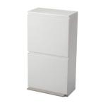 ショッピング分別 アスベル 分別ペダル2段ワイド40L ブンベツ2ダンワイド40LW 返品種別A