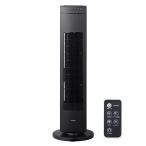 ショッピング扇風機 ツインバード (扇風機)タワー扇(ブラック) TWINBIRD EF-D914B 返品種別A