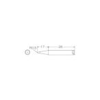太洋電機産業 PX-601/ 601AS用交換こて先 B グット(goot)はんだこてコテ先 PX-60RT-B 返品種別B