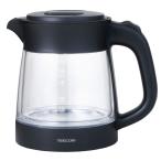 テスコム 電気ガラスケトル ブラック TESCOM TKG45A-K 返品種別A