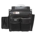 SK11 匠 仮枠大工釘袋(レザー) 藤原産