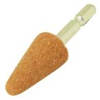 SK11 六角軸軸付砥石 鉄工用 19×38mm 6.35mm六角軸 藤原産業 NO.33-HEX 返品種別B