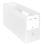  плюс файл box PP производства A4 ширина половина box файл +( прозрачный белый / половина ) FL-125BF-H(76003) возвращенный товар вид другой A