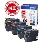 ブラザー ［純正］ インクカートリッジ (お徳用4色パック) brother LC3111-4PK 返品種別A