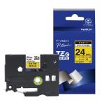 ブラザー ［純正］ラミネートテープ (24 幅/ サテンゴールドテープ/ 黒文字) brother P-Touch TZE-MQ851 返品種別A