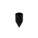 ヤザキイレクター プラスチックジョイント ブラック1個入り (足キャップ/ 28mmφ用) イレクターパイプ J-50BSBL 返品種別B