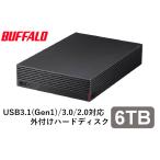 BUFFALO (バッファロー) パソコン＆テレビ録画用外付けハードディスク 6TB HD-EDS6.0U3-BA 返品種別A