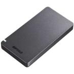 バッファロー USB3.2(Gen2)対応 外付けポータブルSSD 480GB(ブラック)(PS5/ PS4/ PS4 PRO 動作確認済)(簡易パッケージモデル) SSD-PGM480U3-B/ N 返品種別A