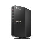 バッファロー|BUFFALO Wi-Fi 7(11be)対応 デュアルバンドWi-Fiルーター 2882+688Mbps AirStation WSR3600BE4P-BK 返品種別B