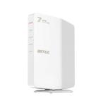 バッファロー|BUFFALO Wi-Fi 7(11be)対応 デュアルバンドWi-Fiルーター 2882+688Mbps AirStation WSR3600BE4P-WH 返品種別B