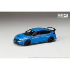 ホビージャパン 1/ 43 ホンダ シビック TYPE R (FL5) レーシングブルーパール(HJD431001BL)ミニカー 返品種別B