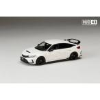 ホビージャパン 1/ 43 ホンダ シビック TYPE R (FL5) RACING BLACK Package チャンピオンシップホワイト(HJD431003W)ミニカー 返品種別B