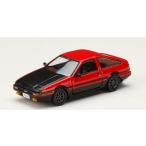 ホビージャパン 1/ 64 トヨタ SPRINTER TRUNEO (AE86) GT-APEX JDM カスタムバージョン /  CARBON BONNET レッド/ ブラック (HJ644008RB) 返品種別B