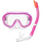Reef Tourer( leaf Tourer ) детский si Ricoh n производства маска &. имеется W защита воздуховод "snorkel" комплект ( прозрачный розовый ) возвращенный товар вид другой A