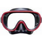 Reef Tourer( leaf Tourer ) маска &. имеется W защита воздуховод "snorkel" для взрослых 2 позиций комплект ( черный металлик темный красный ) возвращенный товар вид другой A