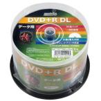 HIDISC データ用8倍速対応DVD+R DL 50枚パック8.5GB ホワイトプリンタブル HDD+R85HP50 返品種別A
