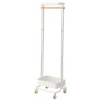 東谷 ハンガーワゴン(ホワイト) Sylph(シルフ) PW-55WH 返品種別A