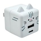 ���X�^�o�i�i PD20W�Ή� Type-C1�|�[�g/ USB1�|�[�g AC�[�d�� ���o�ɂ�[(���) RACCA20W03RIN �ԕi���A