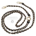 ショッピングショルダーストラップ ラスタバナナ チェーンショルダーストラップ 2WAY ショートストラップ切り替え ストラップホルダーシートセット(ブラック×ゴールド) RSST10BKGD 返品種別A