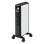 ショッピングデロンギ デロンギ マルチダイナミックヒーター Wi-Fiモデル(6〜8畳 ピュアホワイト+マットブラック) (暖房器具)De'Longhi MDHAA09WIFI-BK 返品種別A