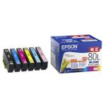 エプソン 純正インクカートリッジ(6色セット・増量) EPSON とうもろこし IC6CL80L 返品種別A