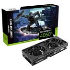玄人志向 GALAKURO GAMING NVIDIA GeForce RTX 4060 Ti 搭載 グラフィックボード GG-RTX4060Ti-E8GB/ OC/ DF 返品種別B