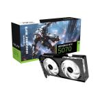 玄人志向 GALAKURO GAMING NVIDIA GeForce RTX 5070 デュアルファン搭載 オーバークロック グラフィックボード GG-RTX5070-E12GB/ OC/ DF 返品種別B