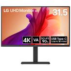 LGエレクトロニクス｜エルジー 液晶ディスプレイ(31.5型/ VA/ 4K 3840×2160/ 60Hz/ 5ms/ HDMI/ DP1.4/ Type-C)(ブラック) Monitor 32U720A-B 返品種別A